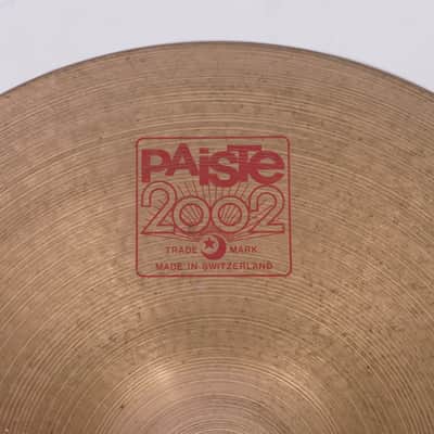 PAISTE | 2002 | RIDE | 20"-20" image 2