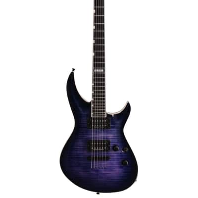 E-II Horizon-III FM Electric Guitar Reindeer Blue image 2