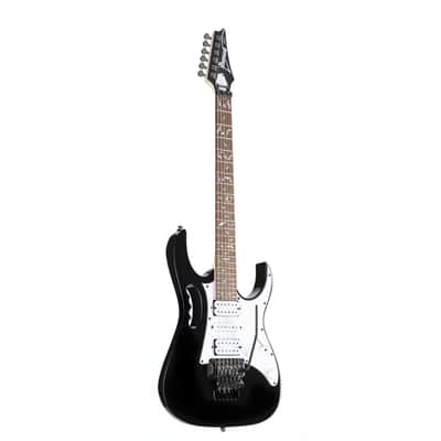 Ibanez JEMJR-BK Steve Vai Jem Jr. Black - Electric Guitar image 1