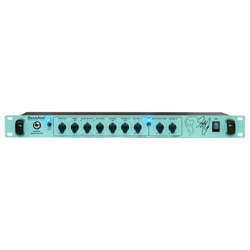 Tech 21 GED-2112 Geddy Lee SansAmp Rackmount Bass Preamp w