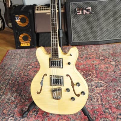 GUILD Starfire Bass II Flamed Maple / Thinline Hollow Body 4-String Bass / Made In Korea / KSG2303898 image 2