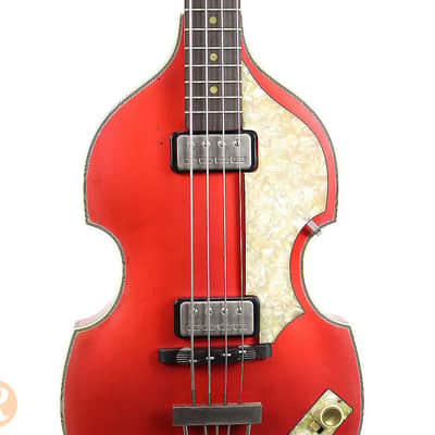 Hofner 500/1 Vintage '62 Burgundy Relic