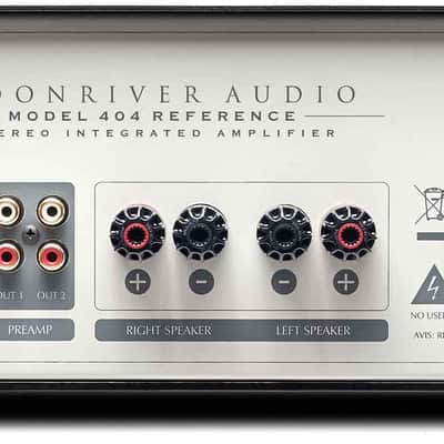 MOONRIVER AUDIO 404 Reference - Stereo Integrated Amplifier (w/MM-MC selectable phono stage) - NEW! image 4
