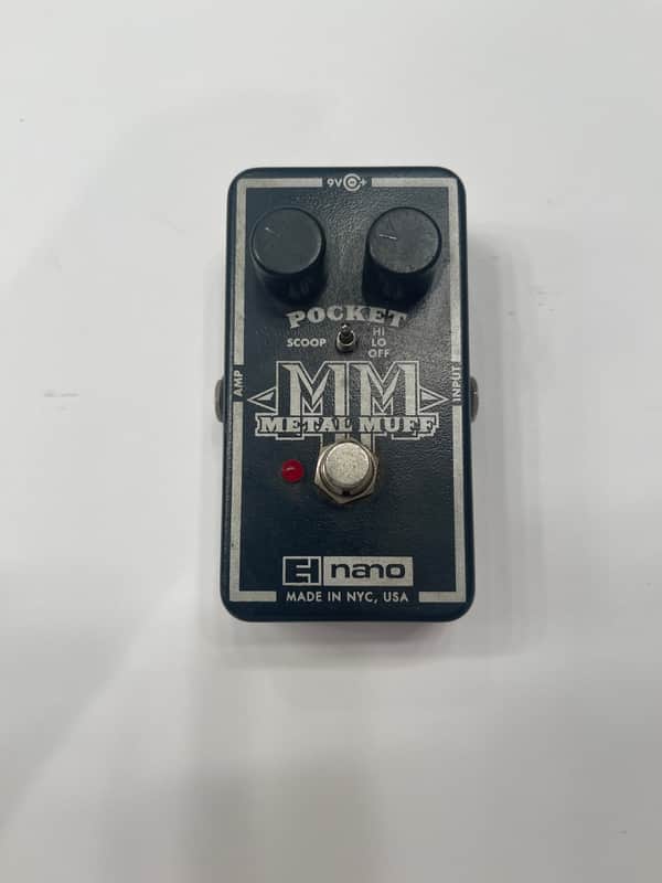 Electro Harmonix Nano Pocket Metal Muff Distortion Guitar Effect Pedal image 1