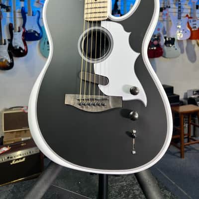 Fender Limited-edition Jack White Triplesonic Acoustasonic Telecaster - Blacktop Arctic White GET PLEK'D! 145 image 9