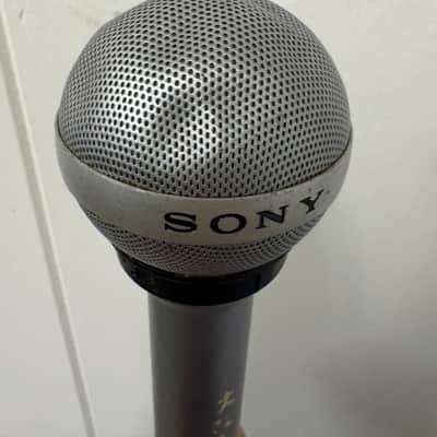 Sony F-113C ENG Field Microphone with AD-32 Wind Screen & Leather Case (Vintage) image 8