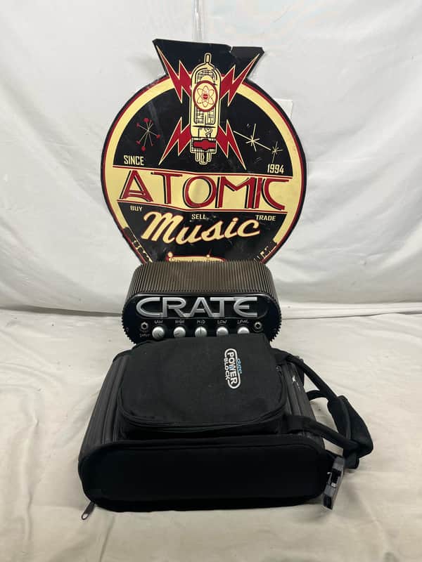 Crate CPB150 PowerBlock Stereo Guitar Head Amplifier with Bag image 1