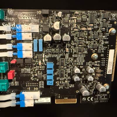 Solid State Logic SiX CH 500-Series Channel Strip Module 2021 - Present - Black image 2