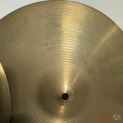 Zildjian Avedis 14” Rock Hihat Cymbals (Hollow logo) image 2