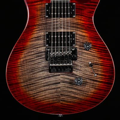 PRS SE Custom 24 Floyd Charcoal Cherry Burst (295) image 3