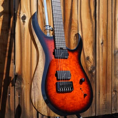 Schecter USA CUSTOM SHOP Sunset Extreme Exotic Prototype Bronze Burst 6-String Electric Guitar w/ Tolex Case (2025) image 7