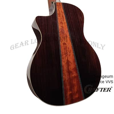 50th Anniversary Crafter SungEum G-50th ce VVS vintage voicing torrefied spruce & rosewood guitar image 6