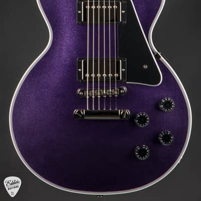 Gibson Custom Shop Dealer Select Les Paul Custom Gloss Purple Sparkle #CS601908 image 2