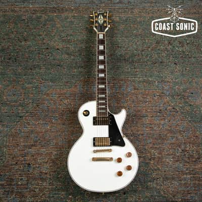 1990 Greco EGW-700 Les Paul Custom Made in Japan Alpine White image 2