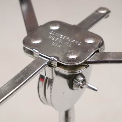 Slingerland Flat Base Snare Drum Stand Vintage 1970's #1 image 2