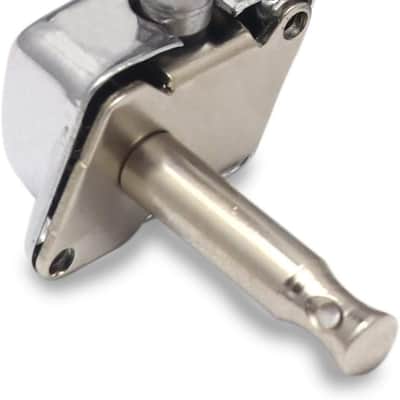 Semiclosed String Tuning Pegs Machine Heads Tuners 3L 3R Electric Acoustic Guitar parts Replacement Set of 6Pcs Chrome. (3L+3R) image 7
