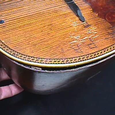 Antique Bow Back-Gord Back 8 String Mandolin as-is   3 M image 6