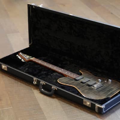 2004 Tom Anderson Cobra T Electric Guitar Trans Black + COA OHSC image 21