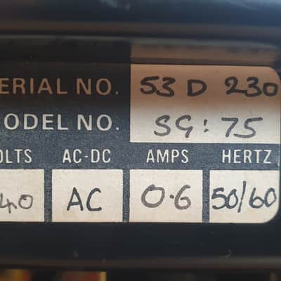 Award Session Sessionette 75 1x12 Combo Amplifier - Retrotone'd, EV12L Speaker image 7
