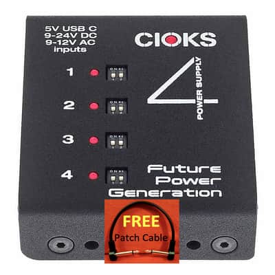 CIOKS C4e Pedal Power WATCHLIST OFFER Expander Kit For Cioks DC7. Switchable Outputs:9,12,15,18Volts + Cables image 8