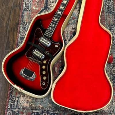 1960's Harmony Bobkat w/Moustache Gold-Foil Pickups image 8