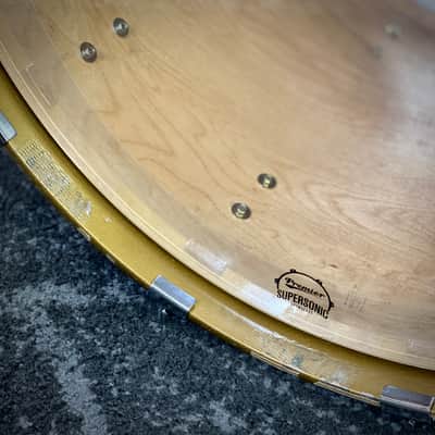 Premier Genista 10/12/14/22 Drum Kit Gold Lacquer - 1998 image 9