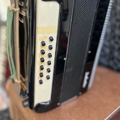 Silvertone Piano Accordion with case and strap- Must go! Plays good. Ships fast! image 16