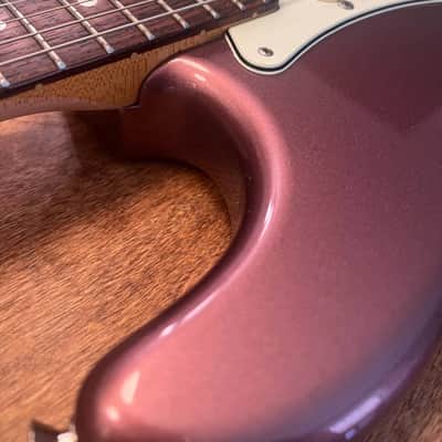Fender MIJ Hybrid '60s Stratocaster with Rosewood Fretboard 2018 - 2020 Burgundy Mist Metallic image 5