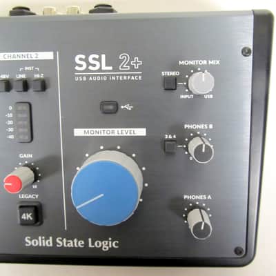 Used Solid State Logic SSL 2+ USB Audio Interface VGC image 9
