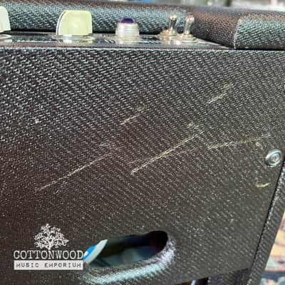 Swart Space Tone Reverb (STR) – Custom Black "Tuxedo" AST Finish (SN #286) image 7