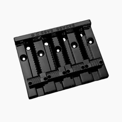 Leo Quan® Badass II™ 4-String Bass Bridge-Chrome image 3