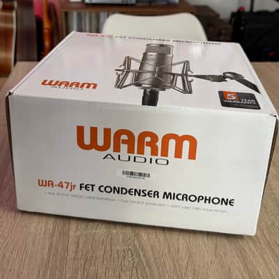 Warm Audio WA-47jr Large Diaphragm Multipattern FET Condenser Microphone 2018 - Present - Nickel image 3