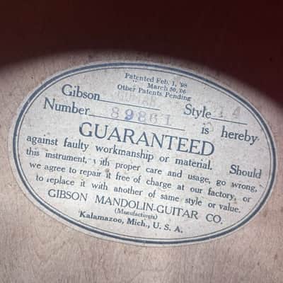 Gibson L-4 1930 round hole image 4