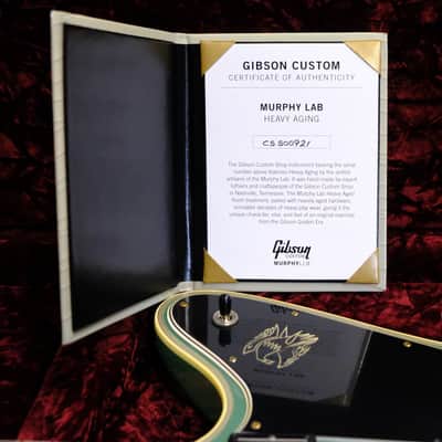 Mint Gibson Custom Dealer Select Firebird Custom Electric Guitar - Murphy Lab Heavy Aged, Inverness Green image 22