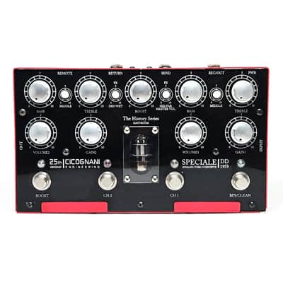 used Cicognani 25th Anniversary SPECIALE Double Decker DD1959 Analog Tube Overdrive, Very Good Condition image 1