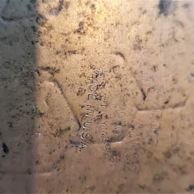 Zildjian A Z 13" Hit Hats 60's A Top, Dyno Bottom image 11
