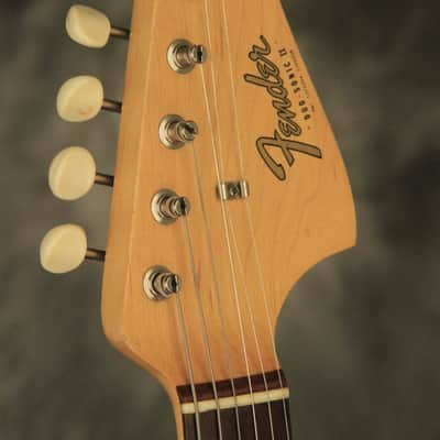 1964 Fender DUO-SONIC II Blue with '66 body CLAY DOTS + L-PLATE + '64 pickups image 10
