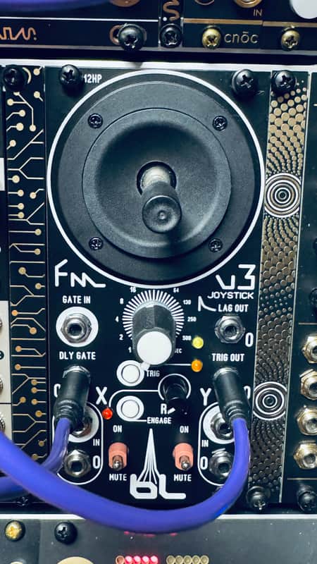 Blue Lantern FM Joystick Eurorack Synthesizer Module v3 (2019) image 1