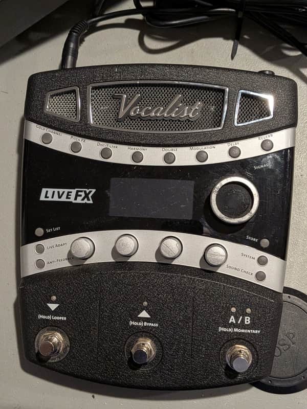 DigiTech Vocalist Live FX 2010s - Black image 1