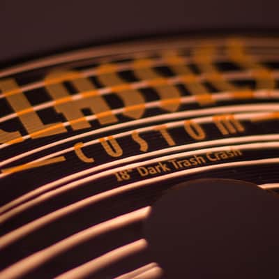 Meinl 18" Classics Custom Dark Trash Crash image 4
