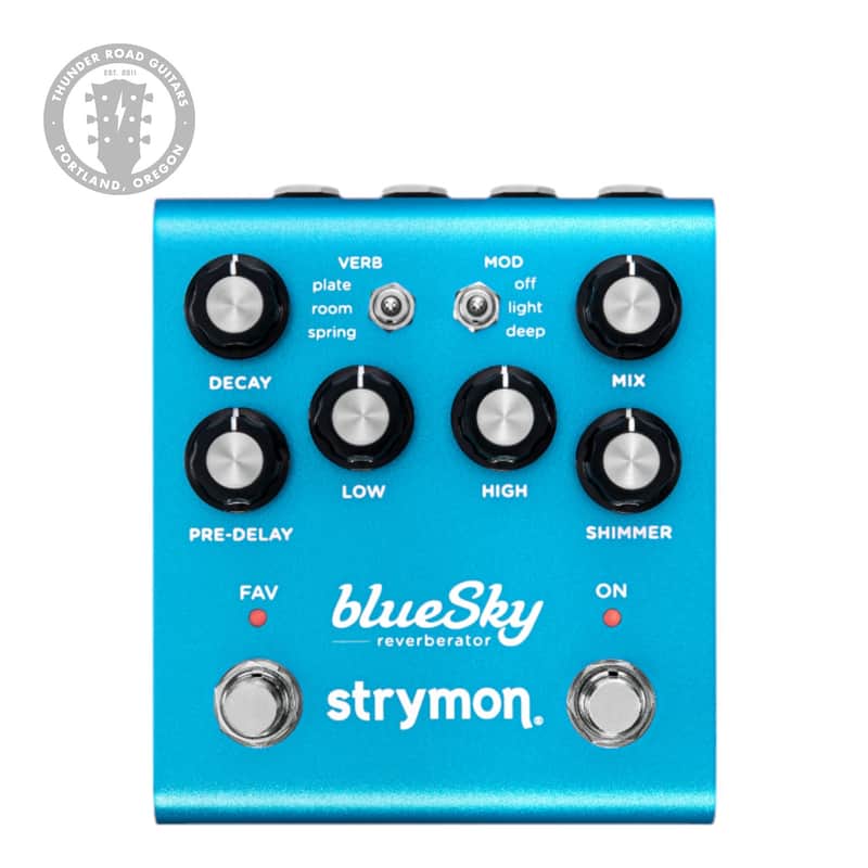 New Strymon blueSky V2 Reverb Pedal image 1