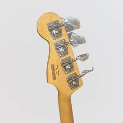 Fender Squier Classic Vibe Late '60s Jazz 4 String Electric Bass Guitar - Lake Placid Blue image 7