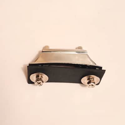 UNMARKED HEAVY DUTY DIE CAST SNARE DRUM BUTT PLATE - CHROME - FREE SHIP TO C-USA! image 6