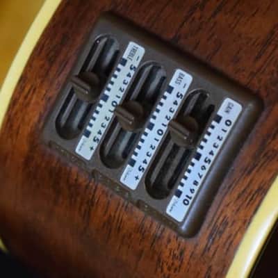 Takamine Acoustic EQ control Treble sticker 70s-80s image 4