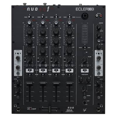 Mastersounds Radius 4 Premium DJ Mixer Black | Reverb