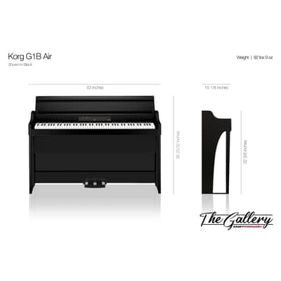 Korg G1B Air Digital Piano - Black image 3
