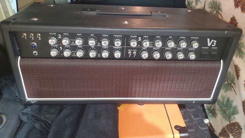 Carvin V3 3-Channel 100-Watt Tube Guitar Amp Head 2010s - Black