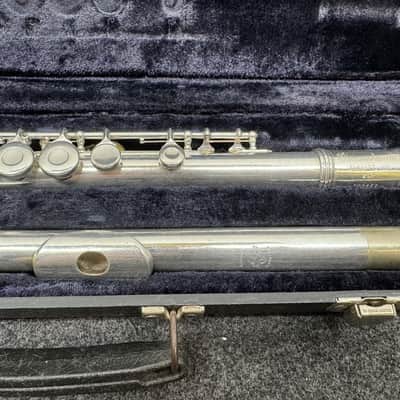 Gemeinhardt 2SP Straght-Headjoint Flute with Offset G 2010s - Silver-Plated image 2