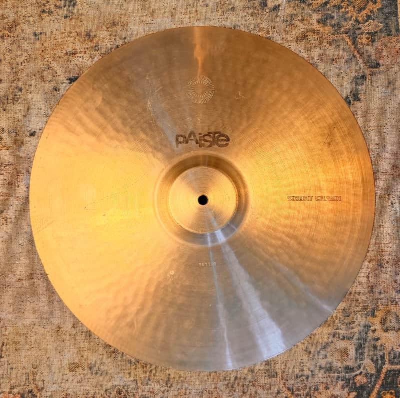 Vintage Paiste SOUND CREATION 18” SHORT CRASH Light Ride 1604 g Unique Bell! Smooth Mellow Controlled! Rare! image 1