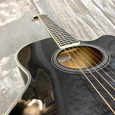 🎸 TAKAMINE EF-391ME / 1985 / transparent black / Japan / incl. ohsc / vintage & rare image 15